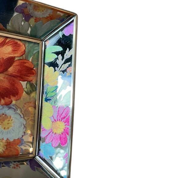 Brand New Mackenzie-Childs Flower Market Reflections Small Tray - Picture 6 of 10